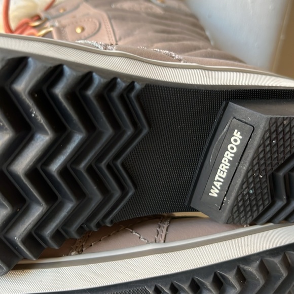 Sorel Tofino Winter Boots Omega Taupe Paradox Pink Women’s NWOT - Picture 14 of 15